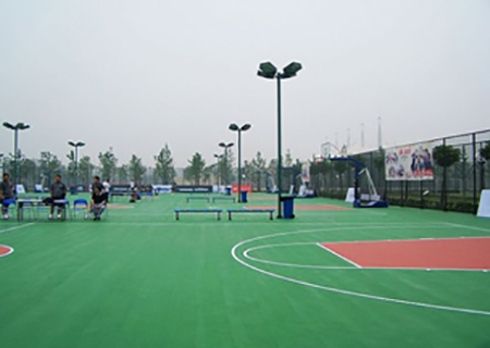 硅PU籃球場 硅PU籃球場